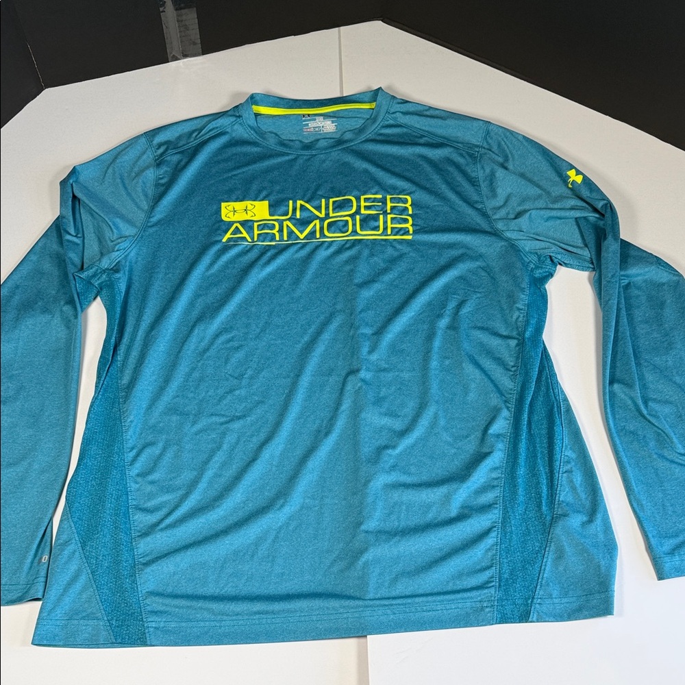 Under Armour Men's Teal Long Sleeve Shirt